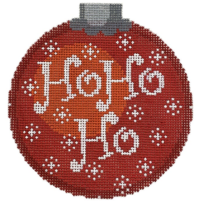 Ho Ho Ho Red Painted Canvas CanvasWorks  - 1
