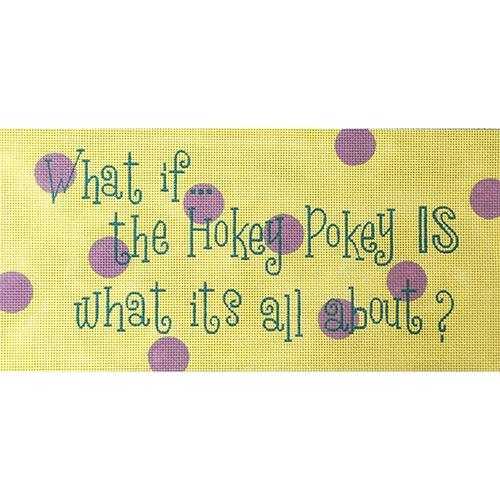 Hokey Pokey Painted Canvas The Meredith Collection  - 1