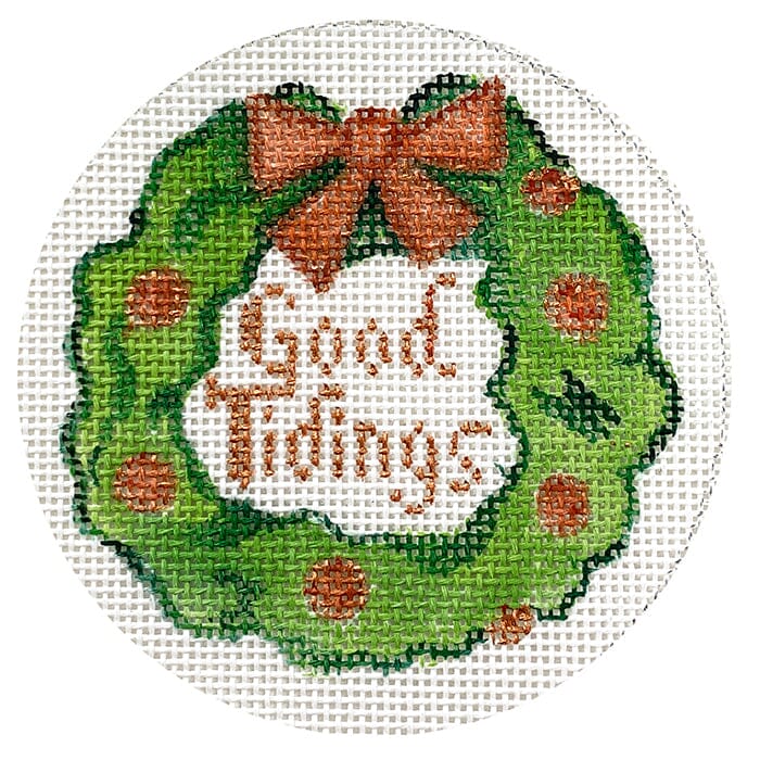 Holiday Collection   Good Tidings Painted Canvas Patricia Sone  - 1
