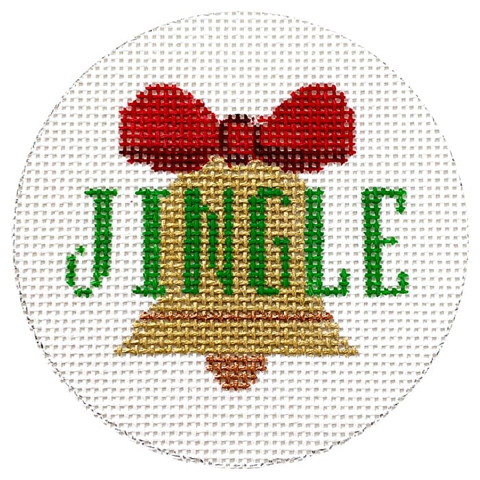 Holiday Collection   Jingle Bell Painted Canvas Patricia Sone  - 1