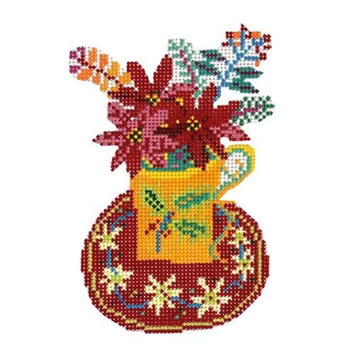 Holiday Cup Painted Canvas Birds of a Feather  - 1