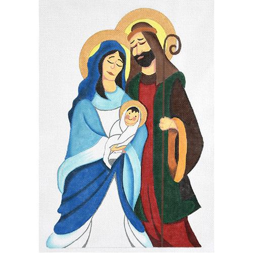 Holy Family Painted Canvas Raymond Crawford Designs 