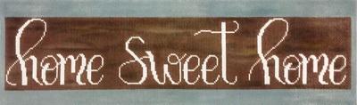 Home Sweet Home Painted Canvas Alice Peterson 