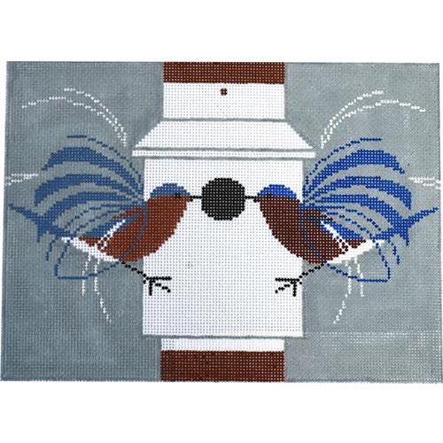 Homecoming Painted Canvas Charley Harper  - 1