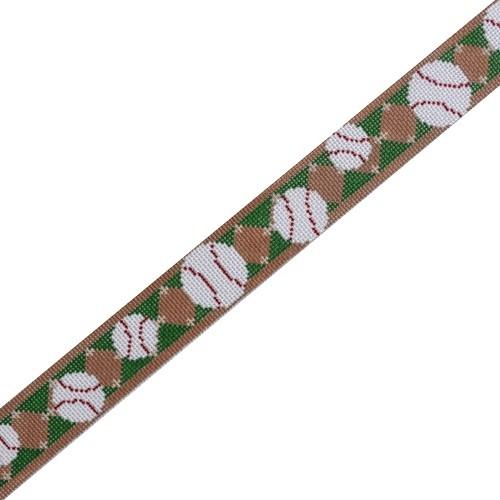 Homerun Belt Painted Canvas The Meredith Collection 