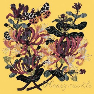 Honeysuckle Needlepoint Kit Kits Elizabeth Bradley Design Sunflower Yellow 
