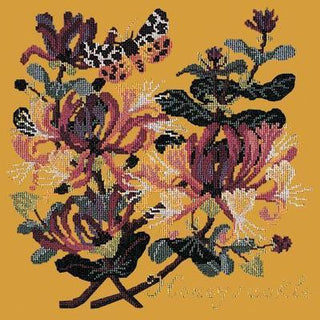Honeysuckle Needlepoint Kit Kits Elizabeth Bradley Design Yellow 
