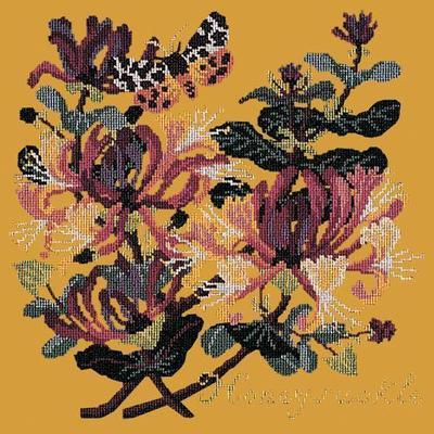 Honeysuckle Needlepoint Kit Kits Elizabeth Bradley Design Yellow 
