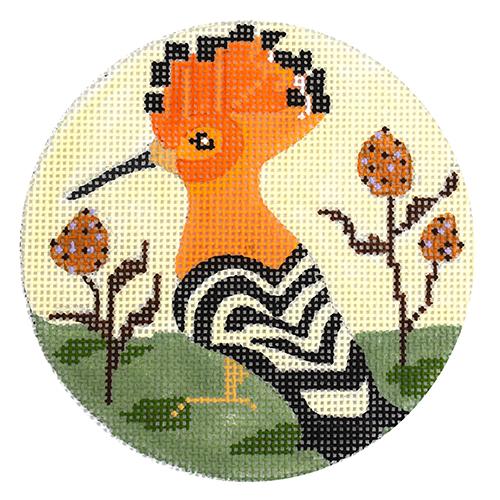 Hoopoe Painted Canvas Melissa Prince Designs 