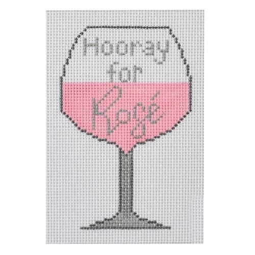 Hooray for Rose Painted Canvas A Poore Girl Paints  - 1
