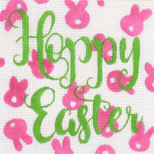 Hoppy Easter Painted Canvas A Poore Girl Paints 