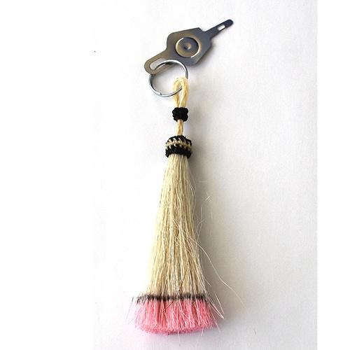 Horse Hair Tassel Needle Threader-White/Pink Tip Accessories PIP & Roo 