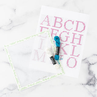 How to Chart Your Monogram Kit Kits Needlepoint.Com 

