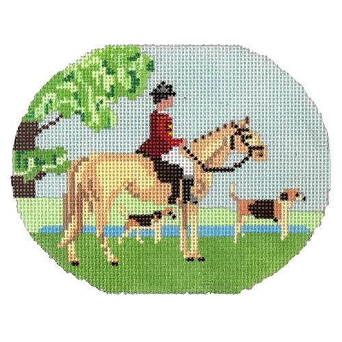 Hunt Club Painted Canvas Blue Ridge Stitchery 
