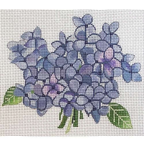 Hydrangea Bloom Painted Canvas Sara Fitz  - 1