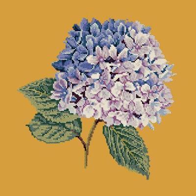 Hydrangea Needlepoint Kit Kits Elizabeth Bradley Design Yellow 
