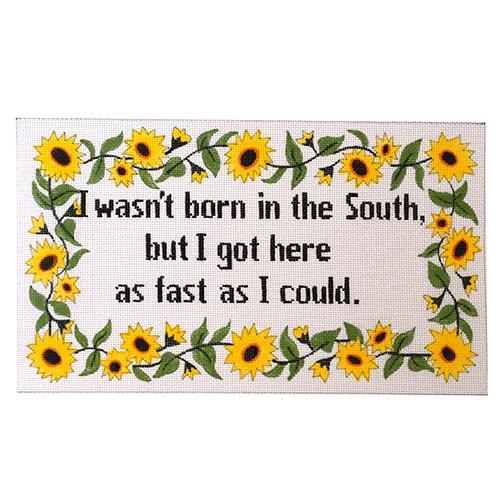 I wasn't born in the South Painted Canvas The Meredith Collection  - 1