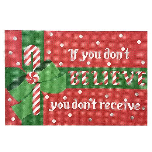 If You Don't Believe Painted Canvas Rachel Donley  - 1