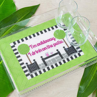 I'm Outdoorsy   on the Patio Kit Kits Rachel Donley 
