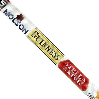International Beers Belt Painted Canvas The Meredith Collection 

