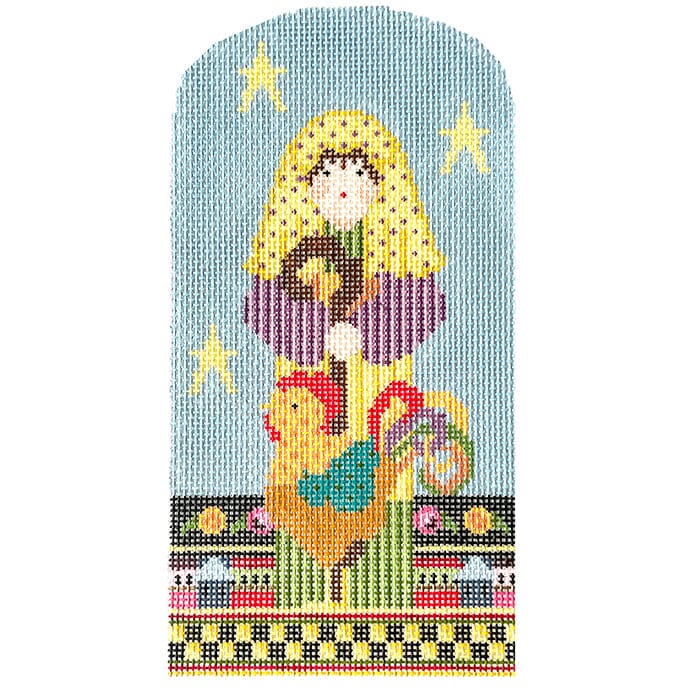 Issac Painted Canvas NeedleDeeva  - 1
