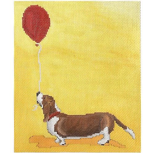 It's Your Day Dawg (Bassett Hound) Painted Canvas Scott Church Creative 