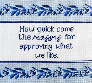 Jane Austen   Reasons Kit Kits Needlepoint To Go 
