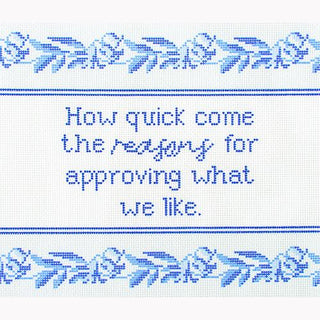 Jane Austen   Reasons Kit Kits Needlepoint To Go 

