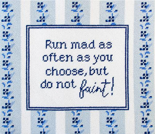 Jane Austen   Run Mad Kit Kits Needlepoint To Go 
