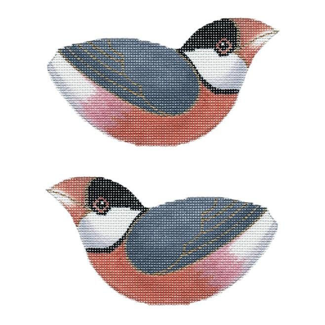 Java Sparrow Painted Canvas Labors of Love Needlepoint 