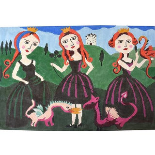 Jealousy 18m Painted Canvas Birds of a Feather 
