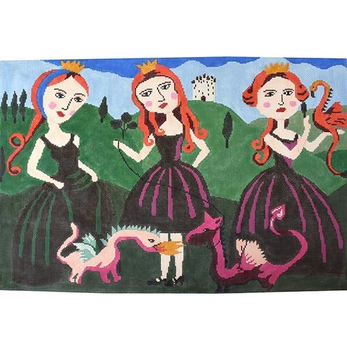 Jealousy 18m Painted Canvas Birds of a Feather  - 1