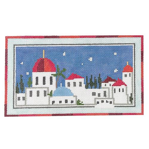 Jerusalem Rooftops Painted Canvas Pippin  - 1
