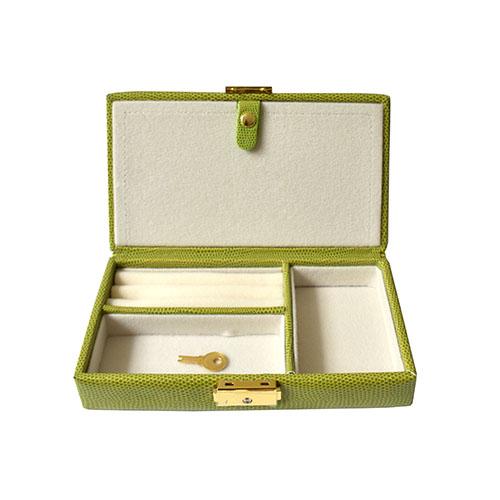 Jewelry Case Green--Holds BB canvas Leather Goods Lee's Leather Goods 