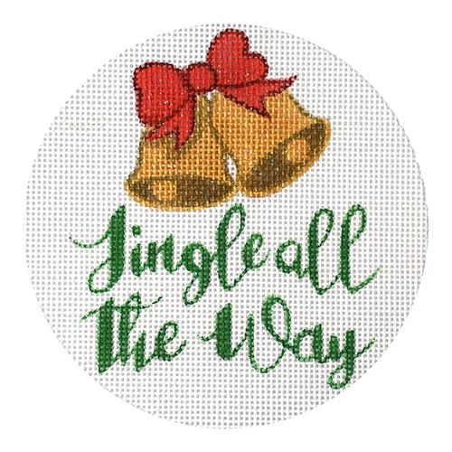 Jingle All the Way Painted Canvas A Poore Girl Paints  - 1