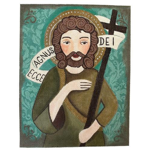 John the Baptist Painted Canvas Love You More 