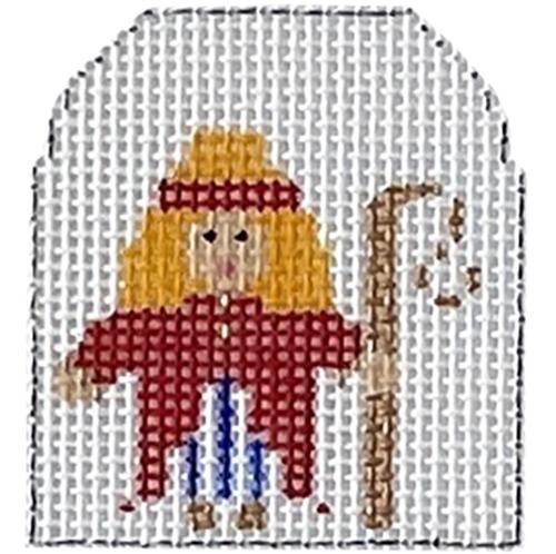 Joseph #2 with Stitch Guide Painted Canvas The Princess & Me  - 1