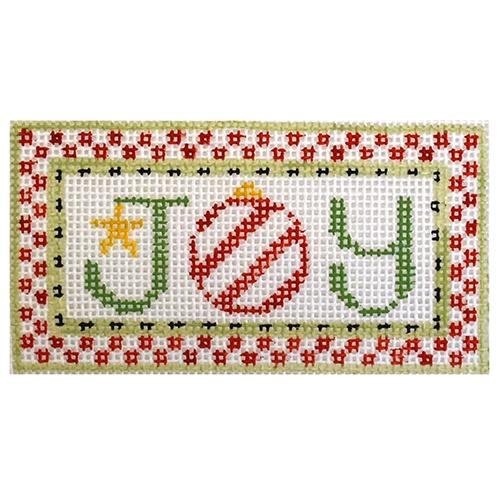 Joy Painted Canvas Kathy Schenkel Designs  - 1