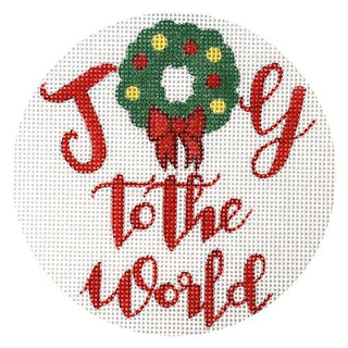 Joy to the World Painted Canvas A Poore Girl Paints 
