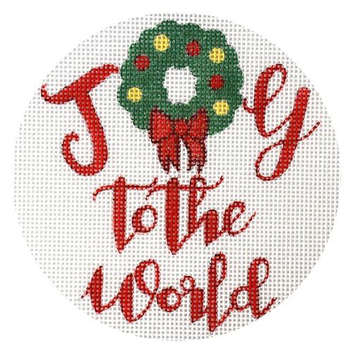 Joy to the World Painted Canvas A Poore Girl Paints 
