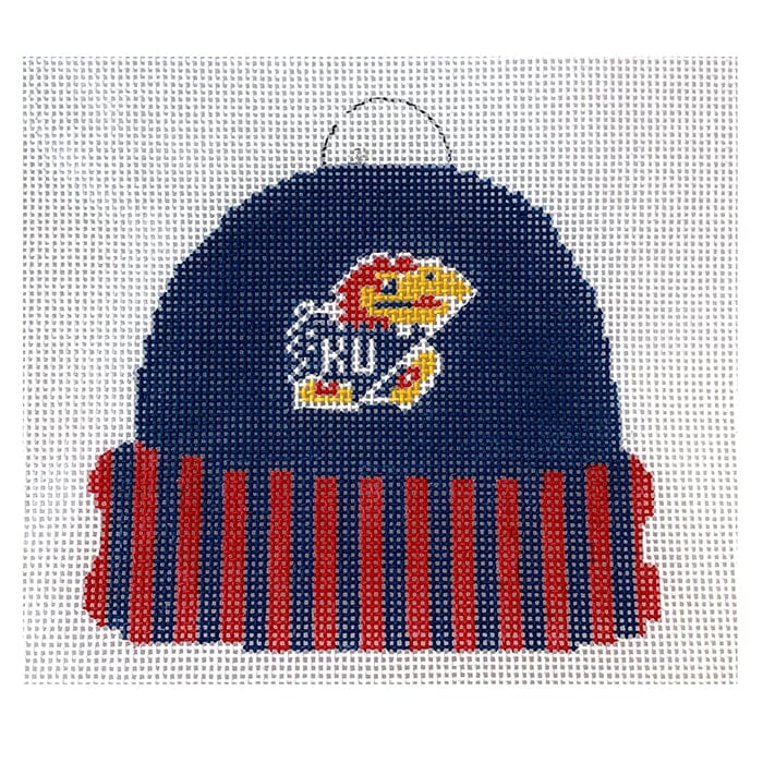 Kansas Cap Painted Canvas Kristine Kingston  - 1