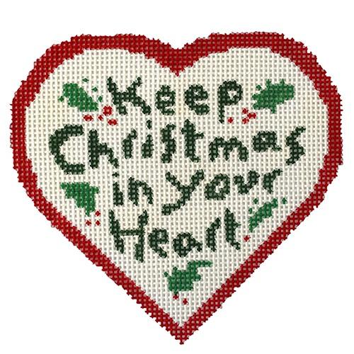 Keep Christmas Painted Canvas Birds of a Feather  - 1