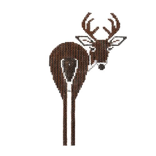 Key Deer Painted Canvas Charley Harper 
