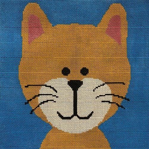 Kitten Painted Canvas A Stitch in Time 
