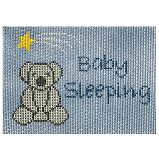 Koala Baby Sleeping Blue Painted Canvas J. Child Designs 