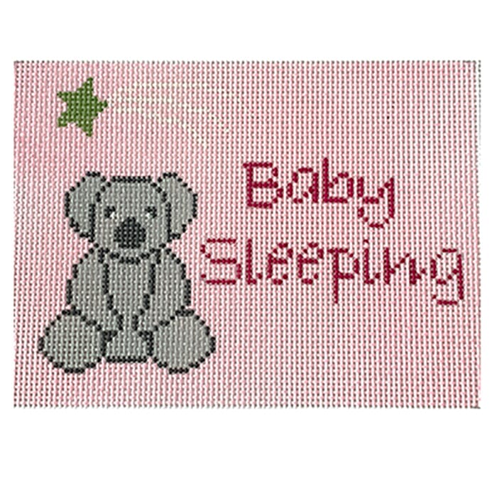 Koala Baby Sleeping Pink Painted Canvas J. Child Designs  - 1