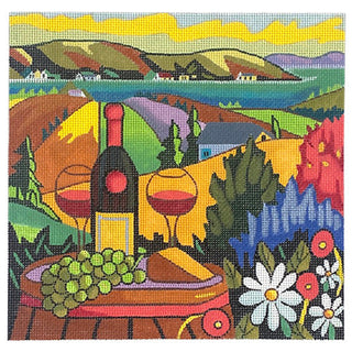 La Bella Vita on 13 mesh Painted Canvas PLD Designs 
