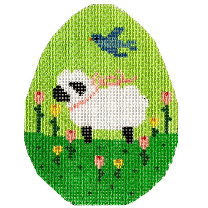 Lamb Egg Painted Canvas Le Point Studio  - 1