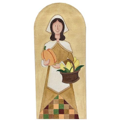 Large Female Pilgrim Painted Canvas Raymond Crawford Designs 