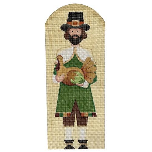 Large Male Pilgrim Painted Canvas Raymond Crawford Designs 